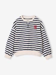 -Long-sleeved sweatshirt for girls