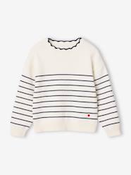 -Long-sleeved jumper for girls