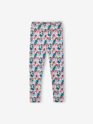 -Girls' printed technical sportswear leggings