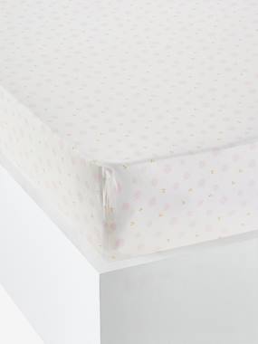 Fitted Sheet LAPIN ROMANTIQUE print