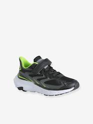 -Trainers in textile with touch-fastening strap for boys