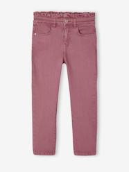 -Slim trousers for girls