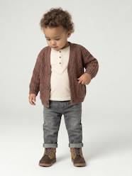 -Basics denim jeans for babies with elasticated waist and pockets