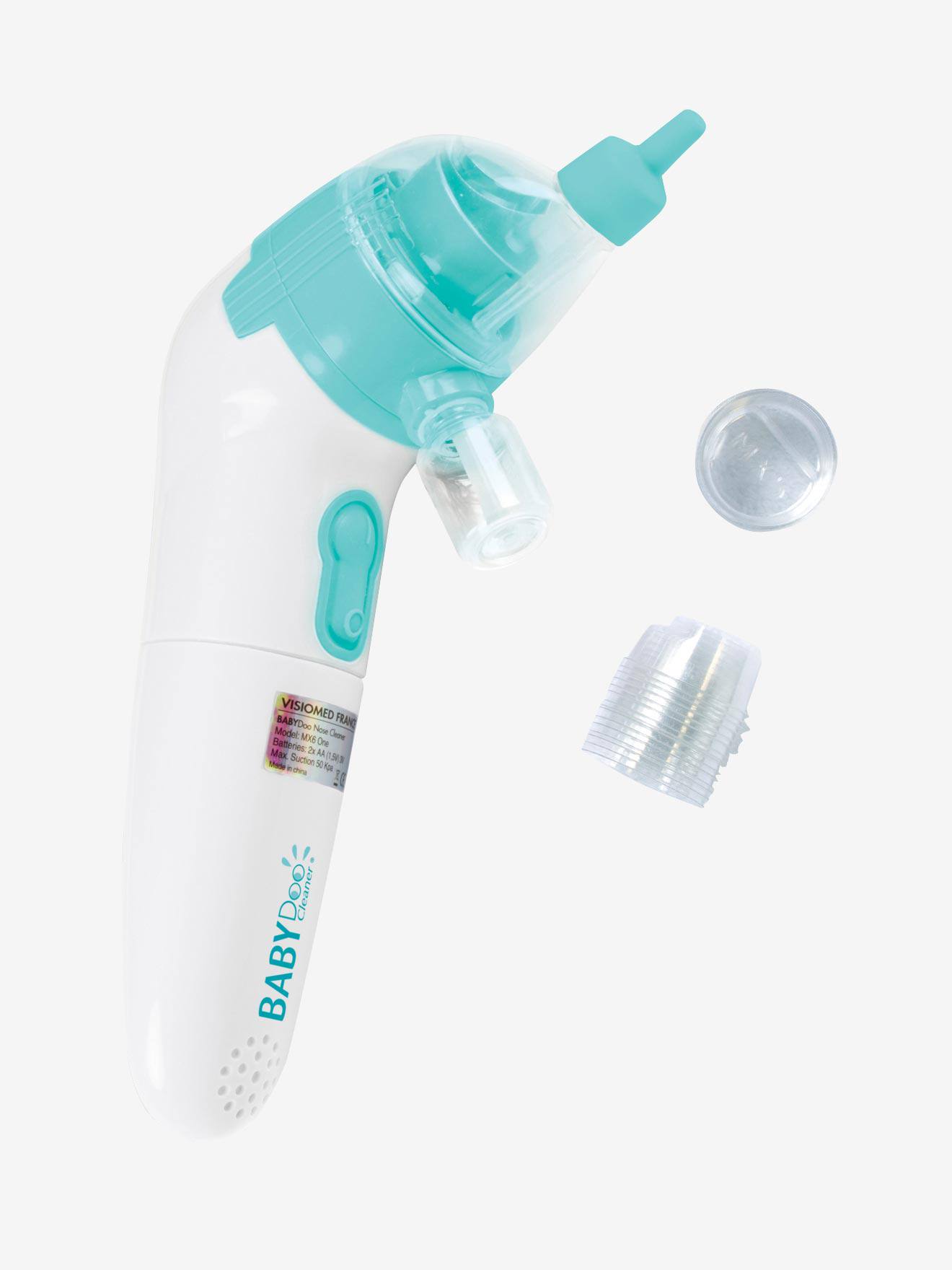 Visiomed Babydoo Cleaner Mx6 One Electronic Nose Cleaner White Nursery Vertbaudet