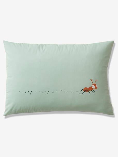 Duvet Cover + Pillowcase Set for Children, Pure Organic Cotton* CLASSE VERTE Green 