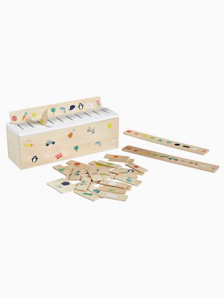 Wooden Shapes & Colours Sorting Box - Wood FSC® Certified Multi 