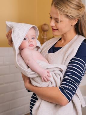 Apron Baby Bath Cape