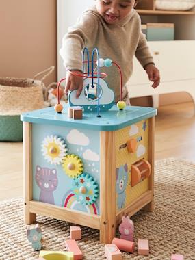 Big Wooden Activity Cube - FSC Certified