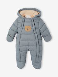 Baby-Padded pramsuit for newborn boys