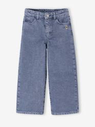 -Wide-leg trousers in girls' colours 