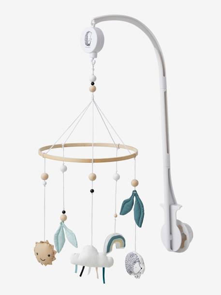 Musical Mobile Set With Organic Cotton Toys Bio Nature Green Nursery Vertbaudet