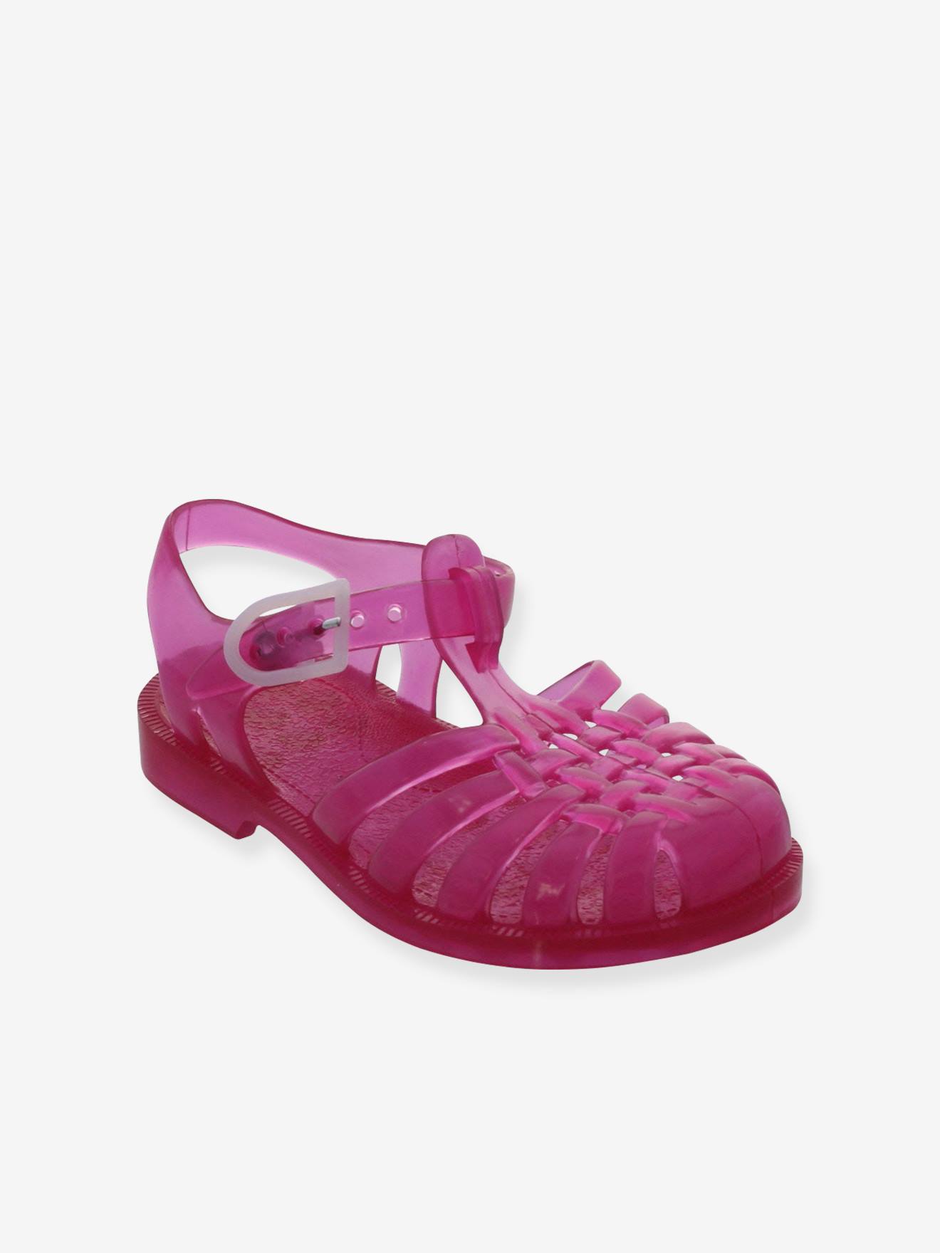 girls plastic sandals