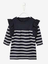 Baby-Dresses & Skirts-Sailor-Style Dress for Baby Girls
