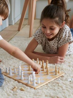 Chess Game in Wood - Wood FSC Certified no color