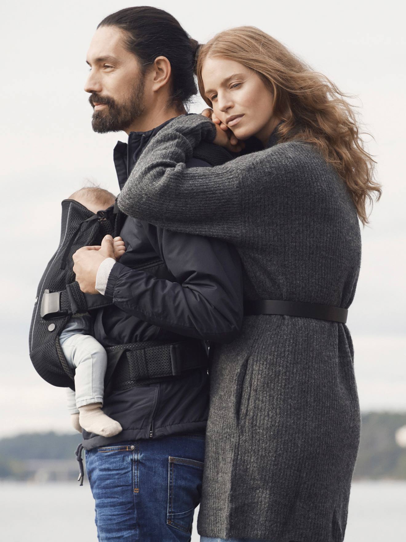 Baby Carrier One Air In 3d Mesh By Babybjorn Grey Anthracite Nursery Vertbaudet