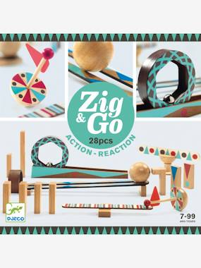 Zig Go 28 Pieces by DJECO brown