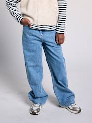 Girls-Jeans-Girl's wide-leg denim trouser