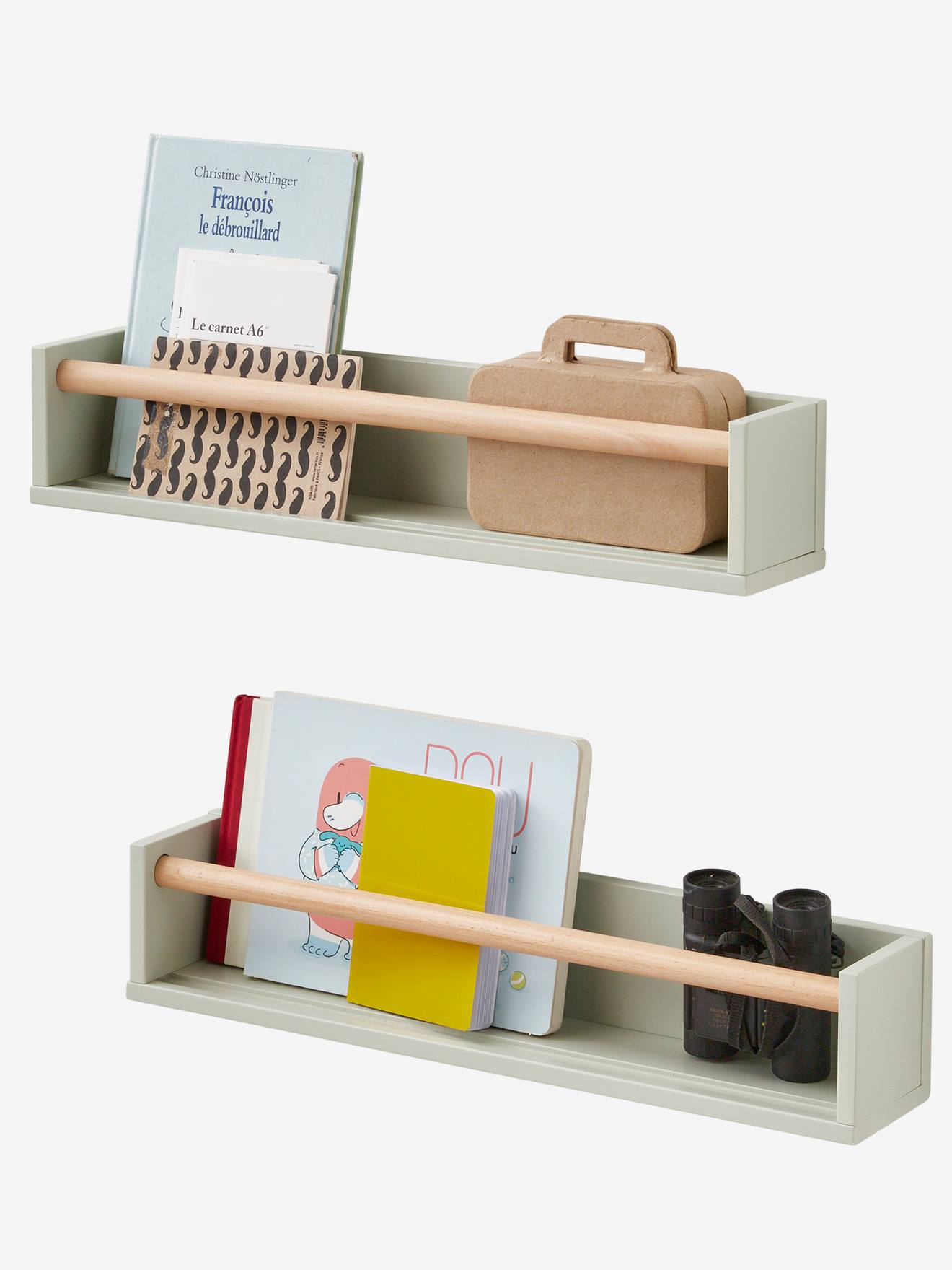 Set of 2 Book Shelves