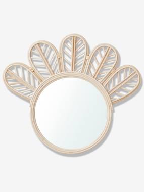 Sioux Rattan Mirror beige