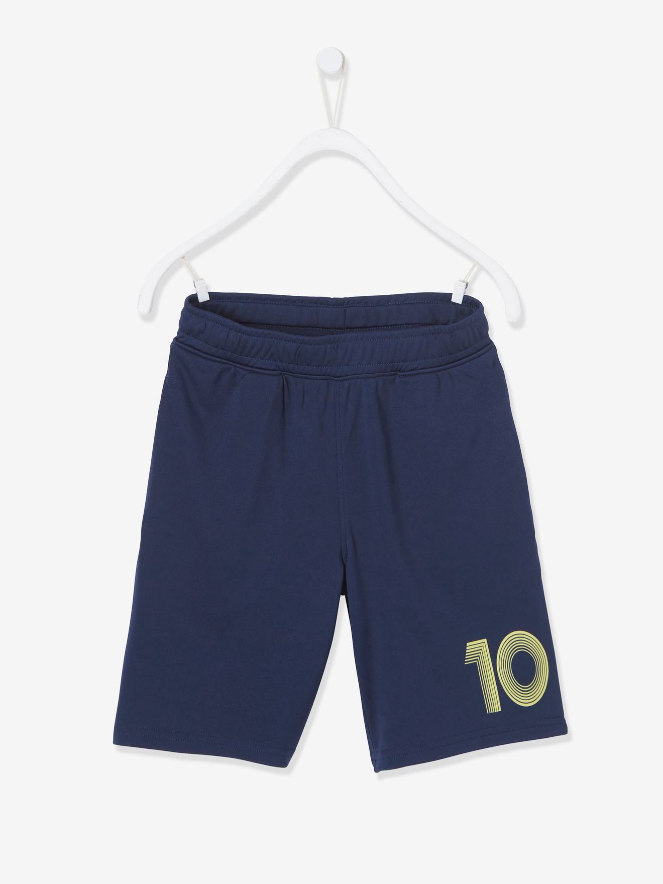 Number 10 Sports Shorts in Techno Material