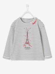 Girls-Top with Fancy Motif, for Girls