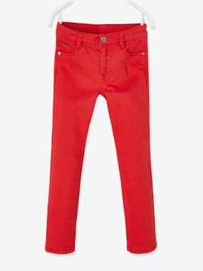 Coloured Straight Leg Trousers