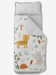 Bedding & Decor-Child's Bedding-Sleeping Wrap with Integrated Pillow in Polyester, JUNGLE PARADISE