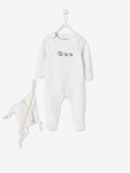 Baby-Outfits-Newborn Set: Sleepsuit + Bodysuit + Comforter in Organic Cotton