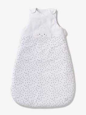 Sleeveless Baby Sleep Bag NUAGE BLANC