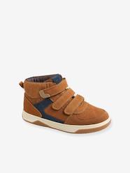 Shoes-Boys Footwear-Leather High-Top Trainers, for Boys