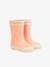 Wellies for Baby Girls, Baby Flac by AIGLE® Light Pink+Pink+Red+Yellow 