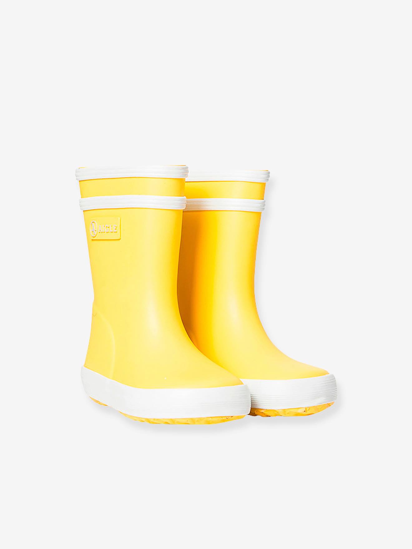 springe sandsynligt Magtfulde Wellies for Baby Girls, Baby Flac by AIGLE® - yellow, Shoes | Vertbaudet