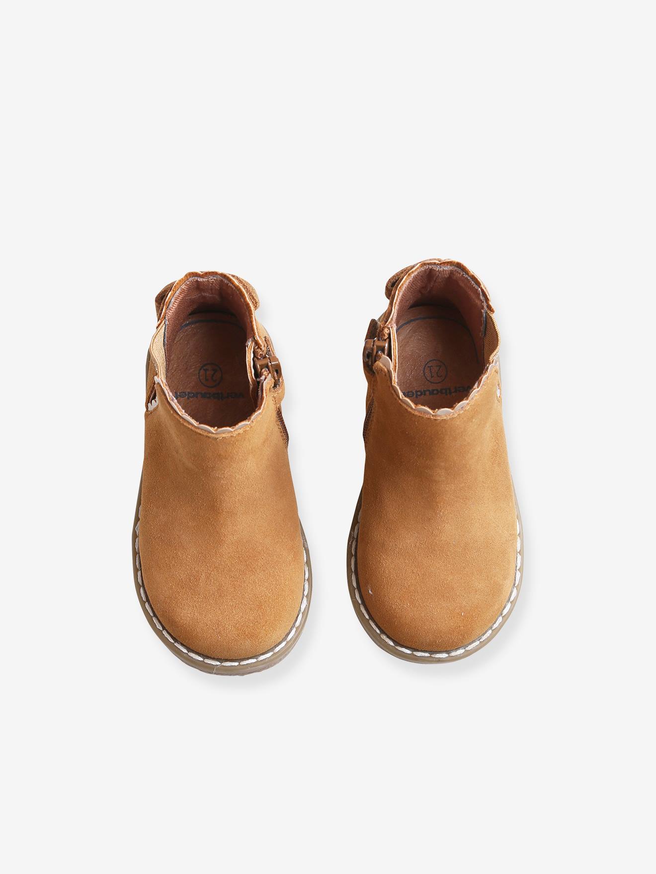 Boots camel fille hot sale