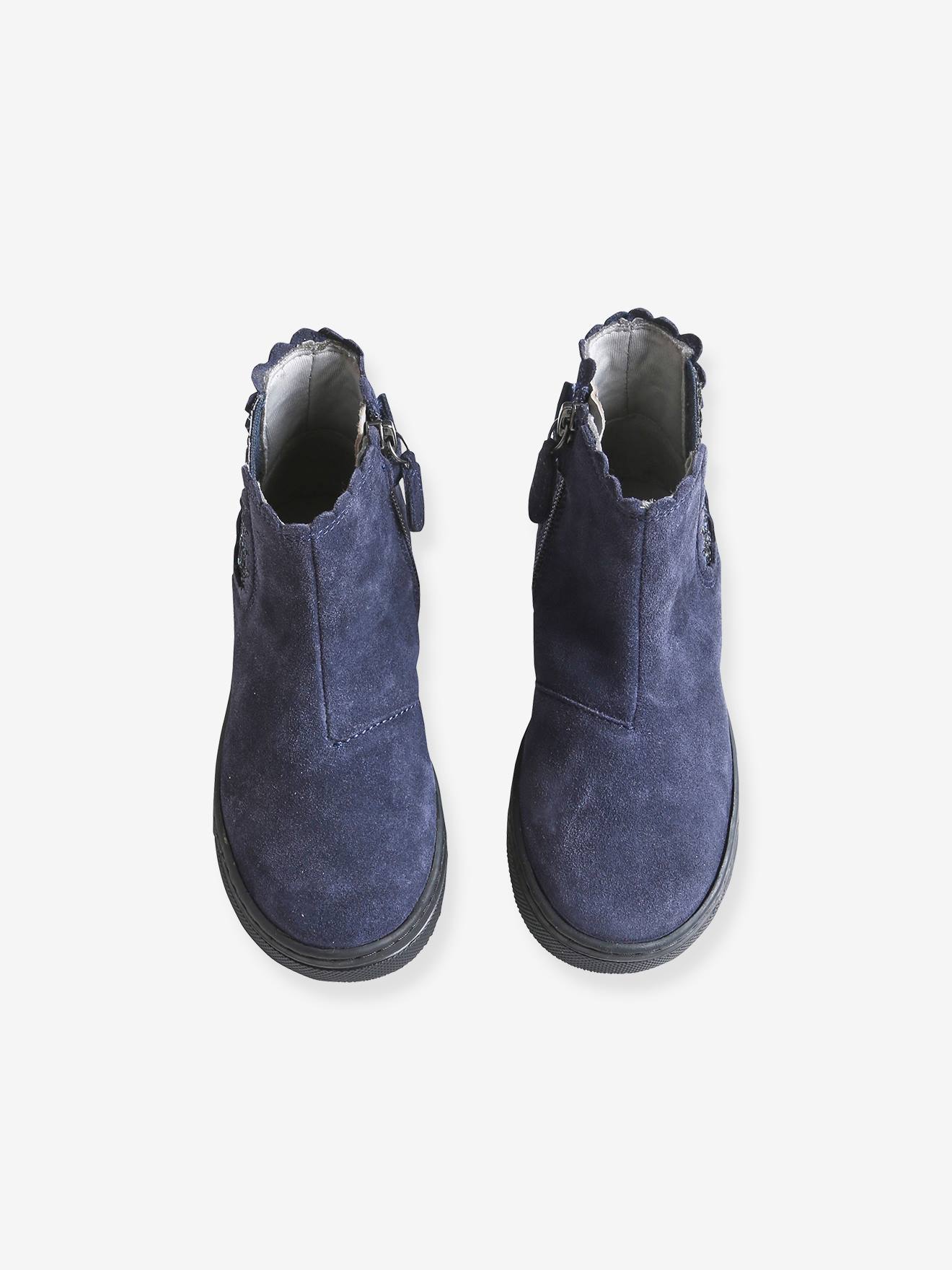 navy blue boots for girls