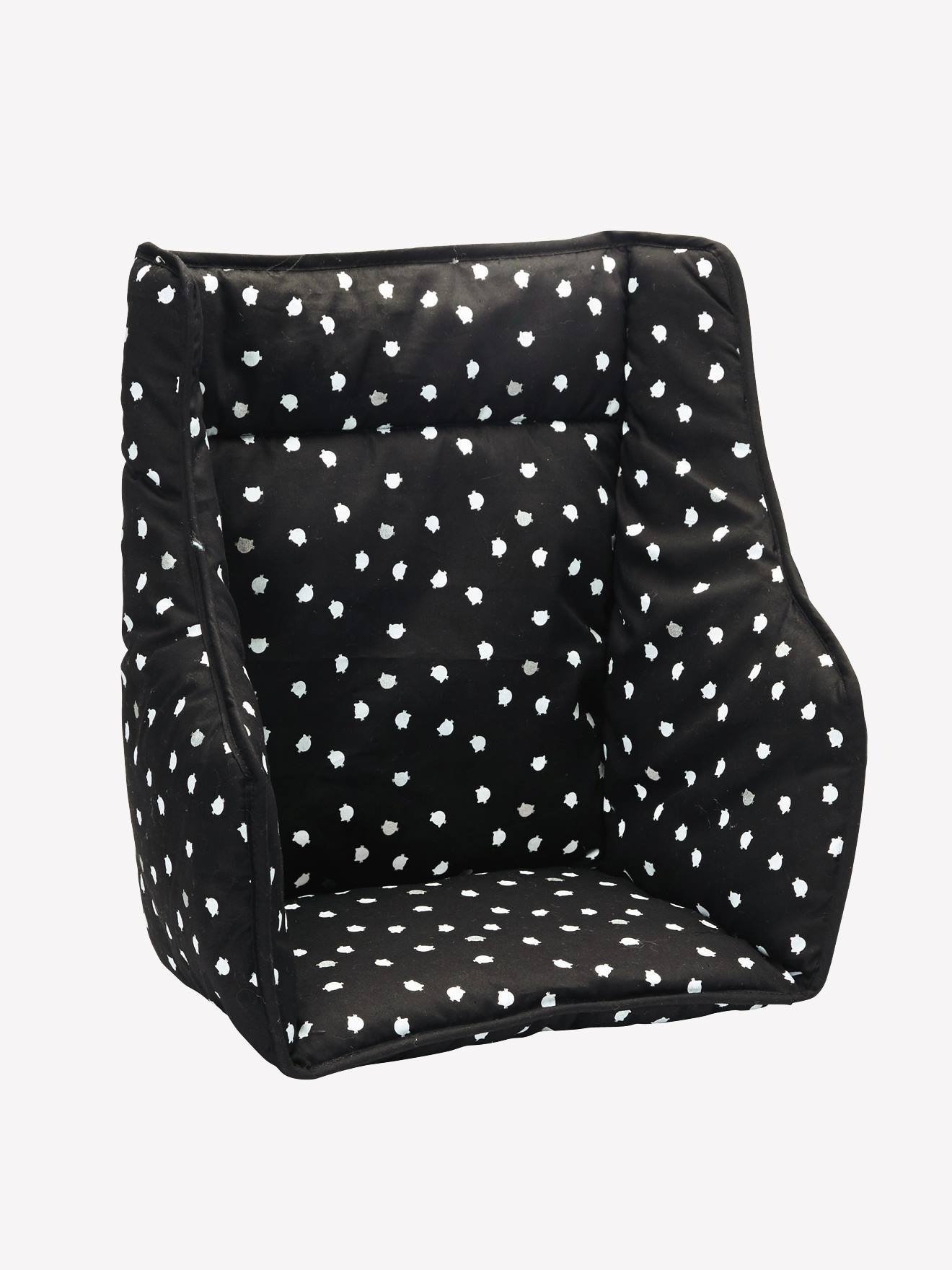 Vertbaudet High Chair Cushion Printed Black Nursery Vertbaudet High Chair Cushion Printed Black Details Washing Instructions