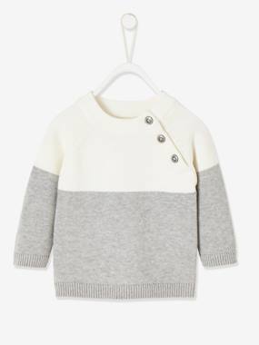 Knitted Colourblock Jumper