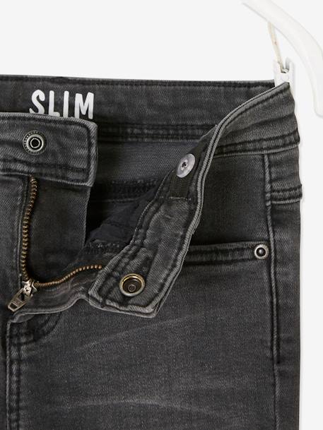 MEDIUM Hip, MorphologiK Slim Leg Waterless Jeans, for Boys Dark Blue+Dark Grey+Denim Blue+denim grey+double stone 