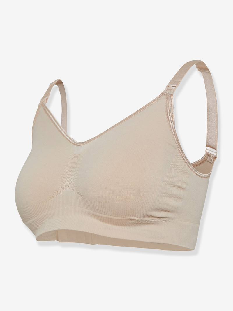 Maternity & Nursing Bra with Shape Memory, by CARRIWELL beige