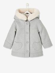 Baby-Coat with Hood for Baby Girls