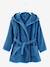 Child's Hooded Bathrobe Blue+Dark Green+Light Blue+Light Green+Light Purple+Navy+Orange+Pink 