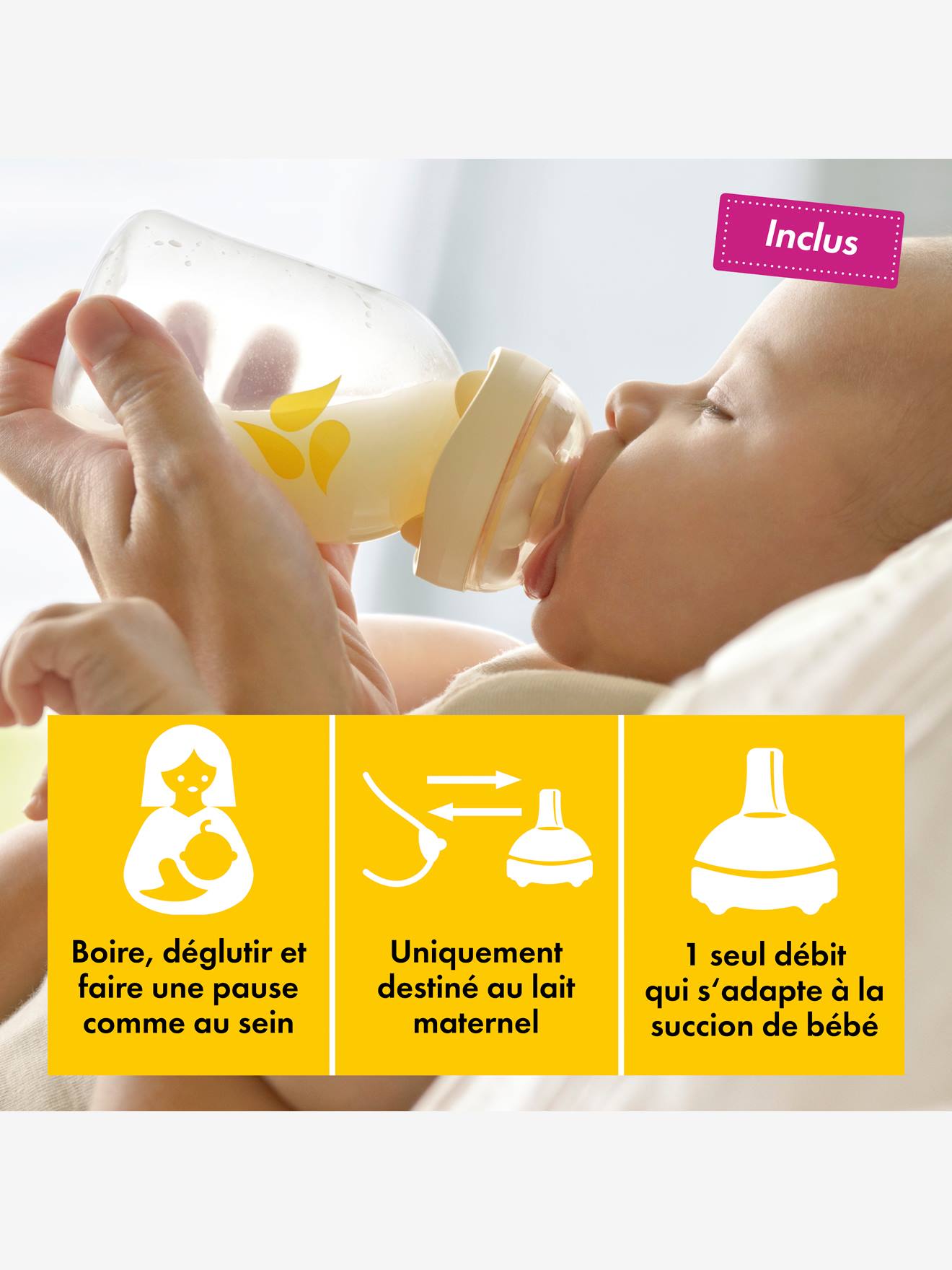 Breast Milk Feeding Starter Kit By Medela White Nursery Vertbaudet