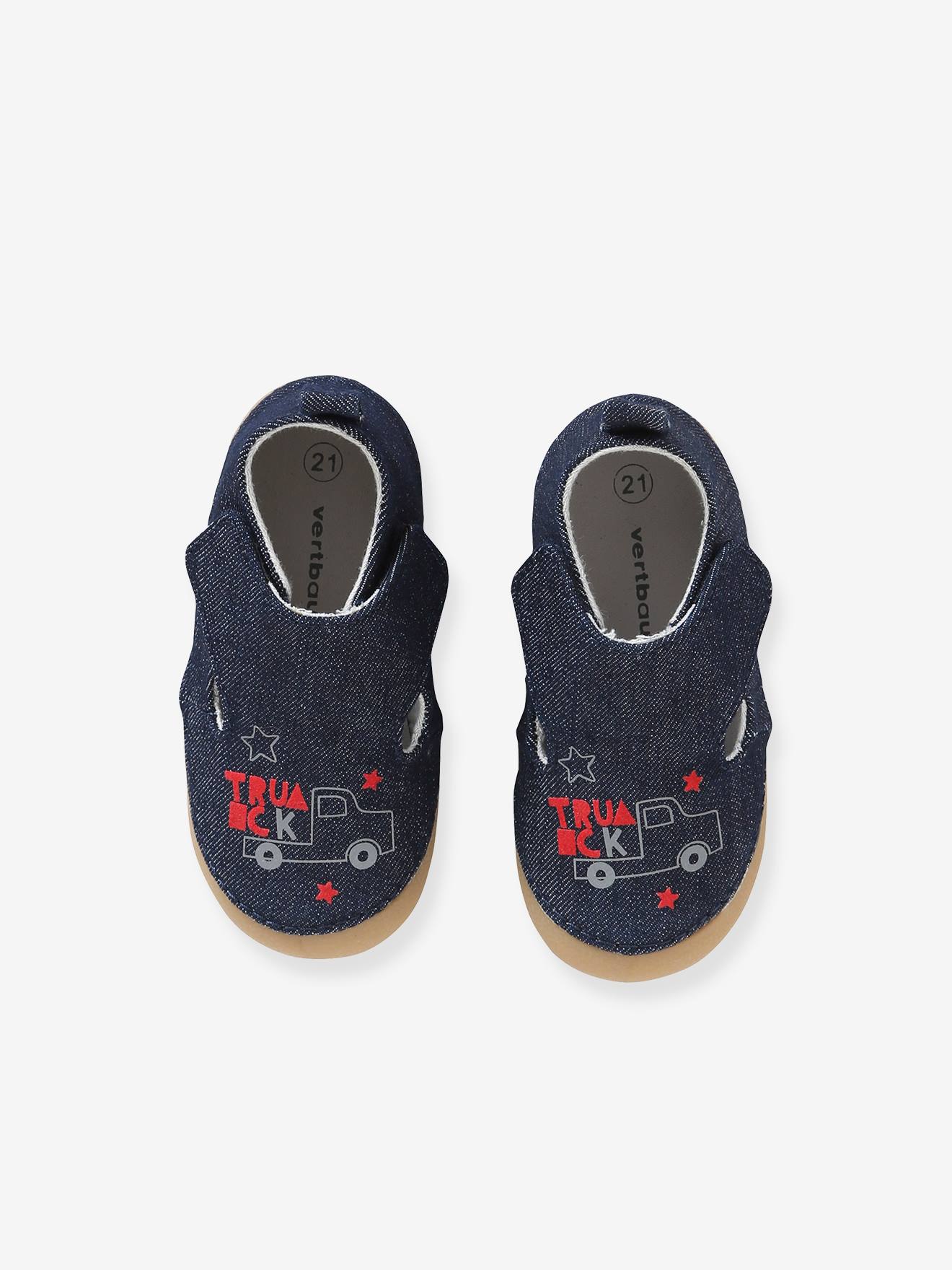 baby boy blue pram shoes