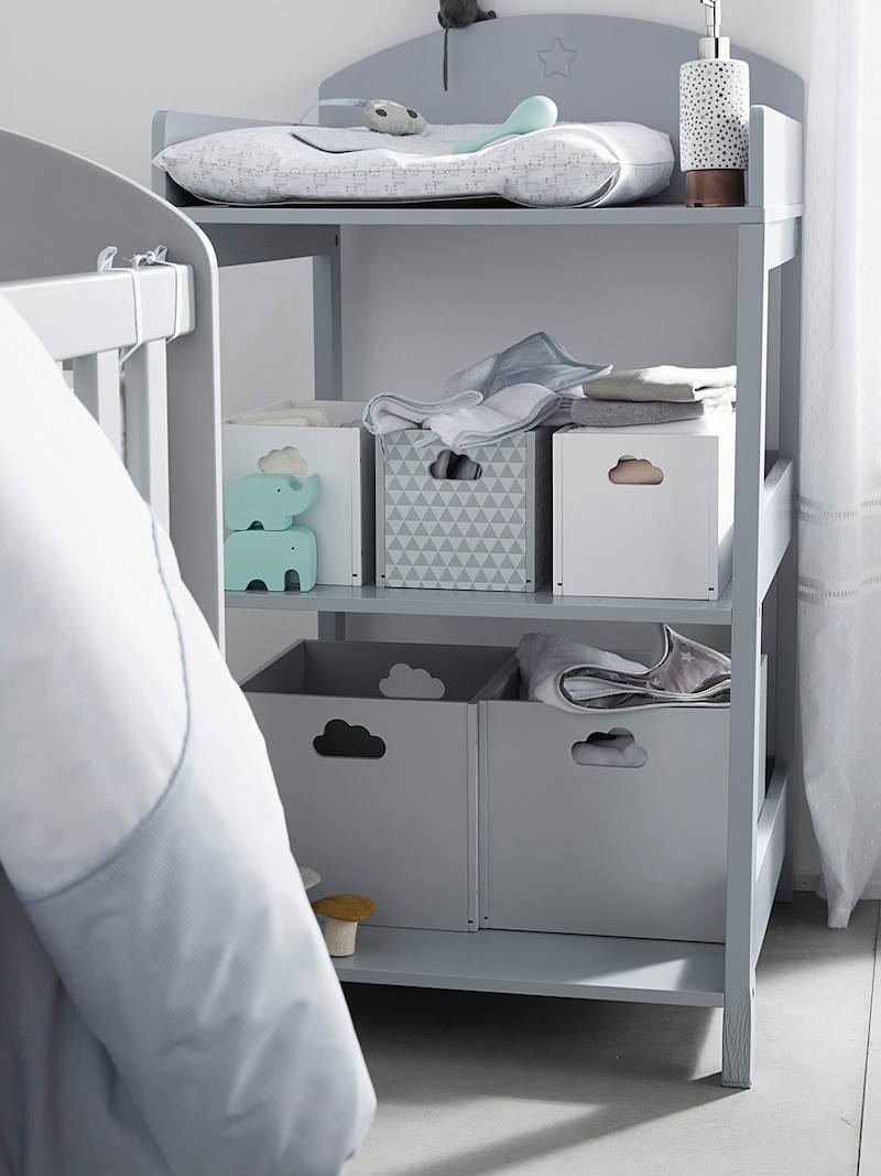 Small Storage Box - white, Bedroom Furniture & Storage | Vertbaudet