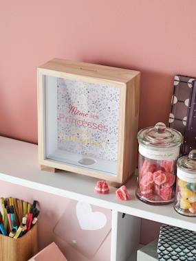 Princess Piggy Bank Frame light