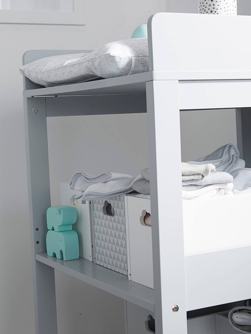 Small Storage Box white, Bedroom Furniture & Storage Vertbaudet