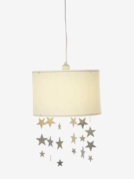 Stars Hanging Lampshade White / stars 