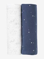 Nursery-Changing Mats-Pack of 2 Swaddle Cloths