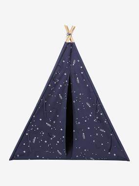 Teepee with Glow-In-The-Dark Details Constellation print