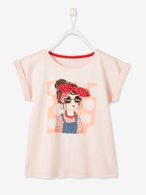 T-Shirt with Bow in Relief