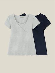 Pack of 2 Wrap-Over T-Shirts, Maternity & Nursing Special